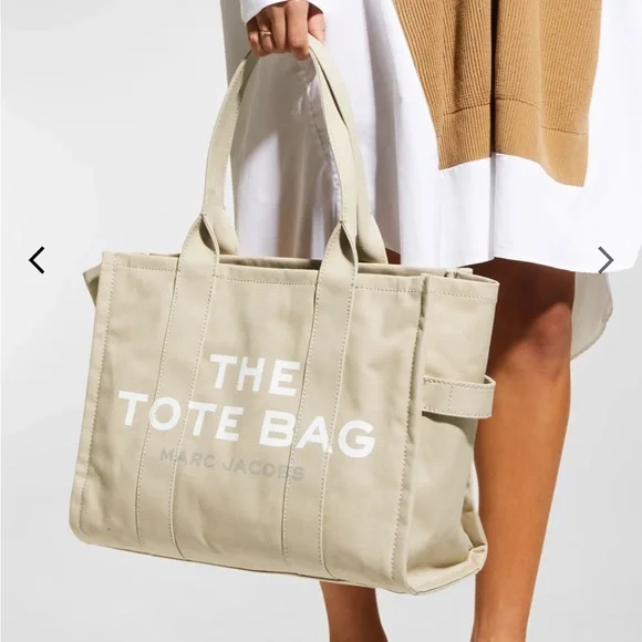 MARC JACOBS The Tote Bag Beige Large - Picture 2 of 9